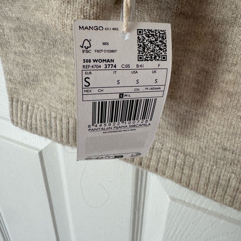 Mango sweater and pant set. Bought separately but selling together.